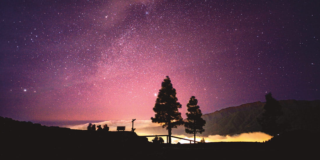 Gaze at the stars over La Palma